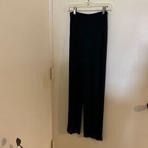 TotonKO Classic Black Wide-Leg Pants. Casual, Vacation, Travel